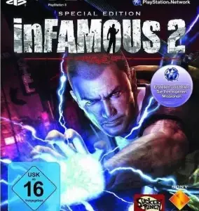 Ps3 Infamous 2 Boitier holo