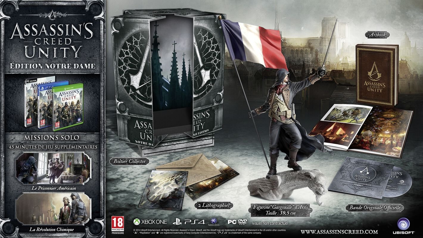 Assassin’s creed unity notre dame edition PS4
