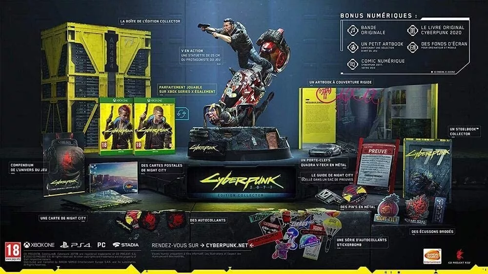 Collector Cyberpunk 2077 Neuf