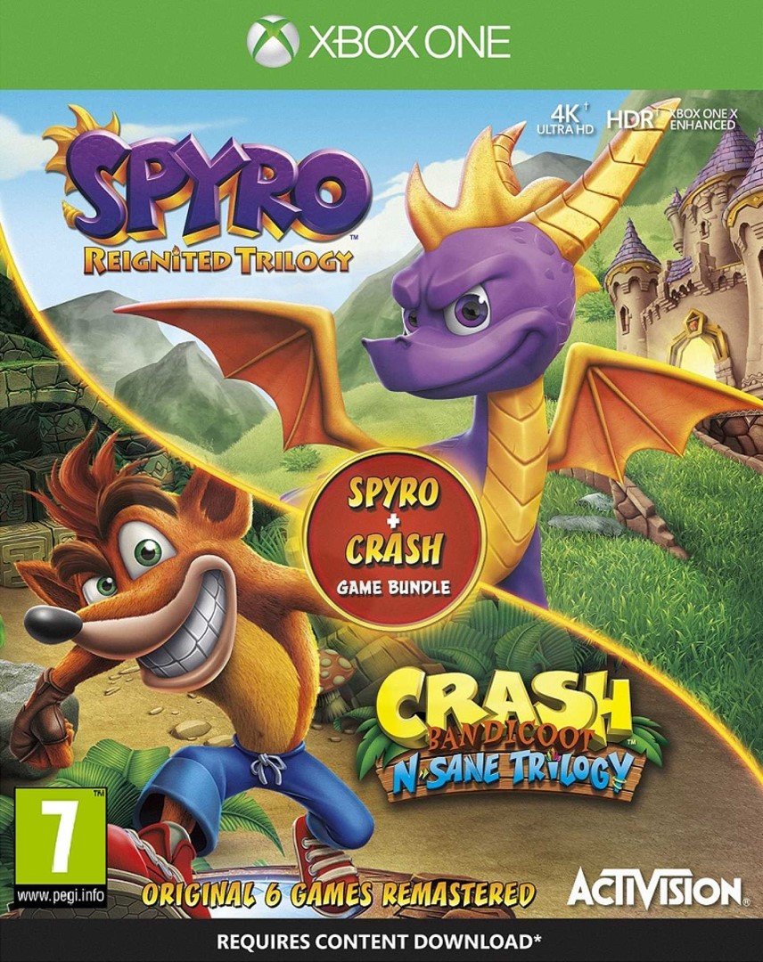 Crash et spyro bundle