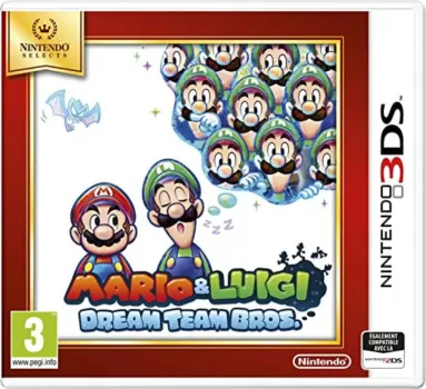 Mario et Luigi dream team bros nintendo select
