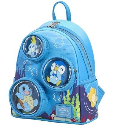 POKEMON - Bulles d'eau - Mini Sac à Dos Loungefly