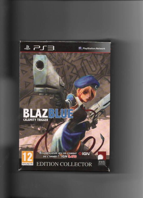 Ps3 Blazblue Calamity Trigger Edition Collector
