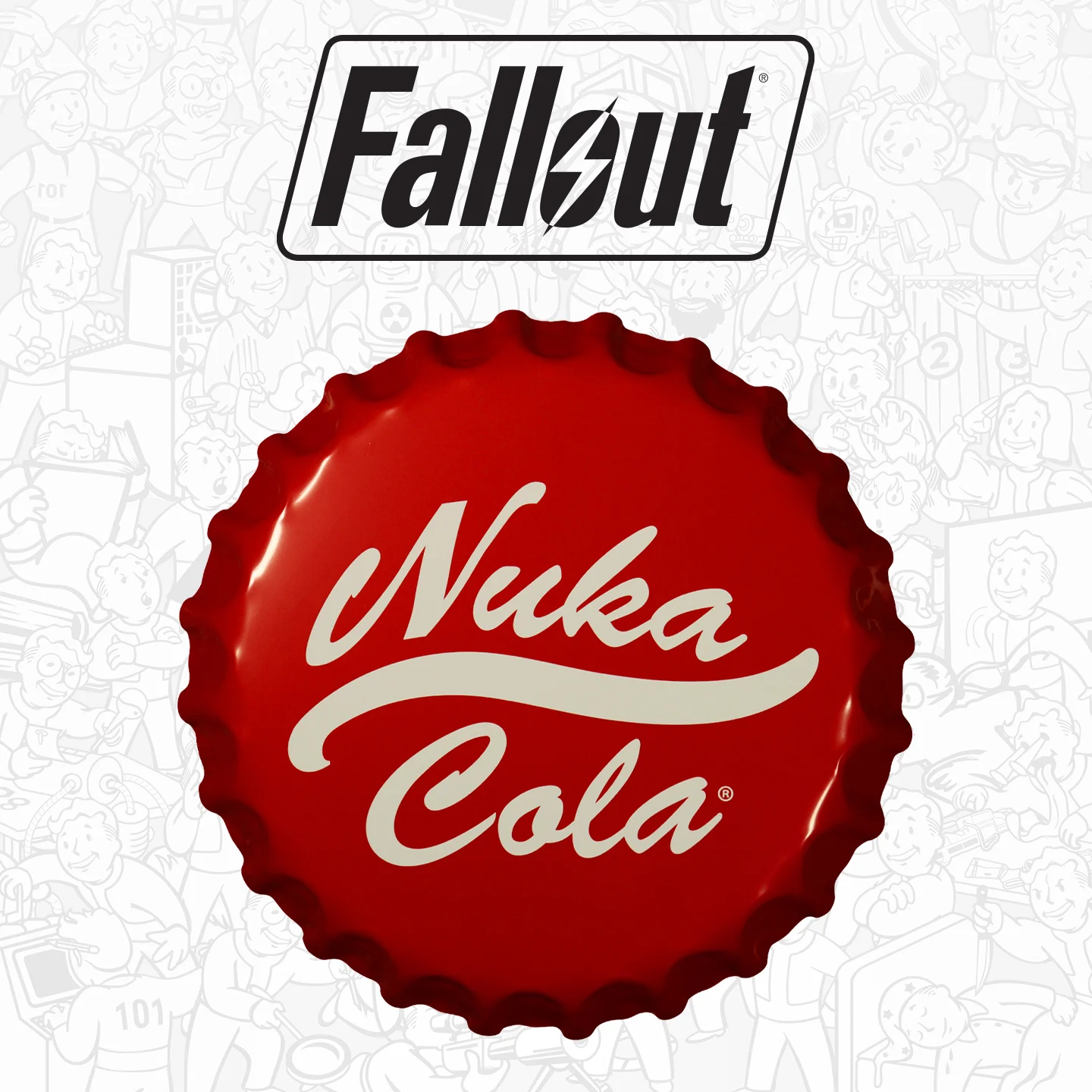 FALLOUT - Nuka-Cola - Panneau Mural Edition Limitée