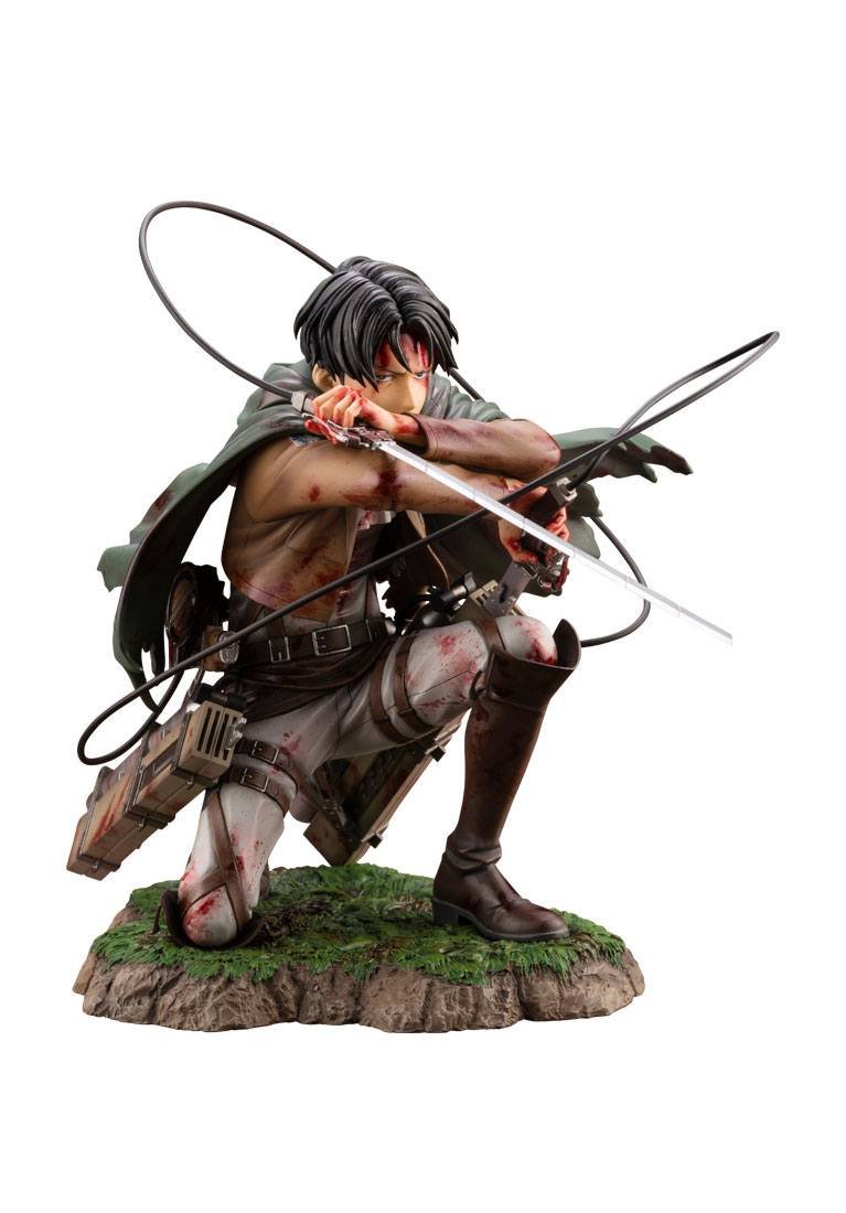 Attack on Titan statuette PVC ARTFXJ 1/7 Levi Fortitude Ver. 17 cm