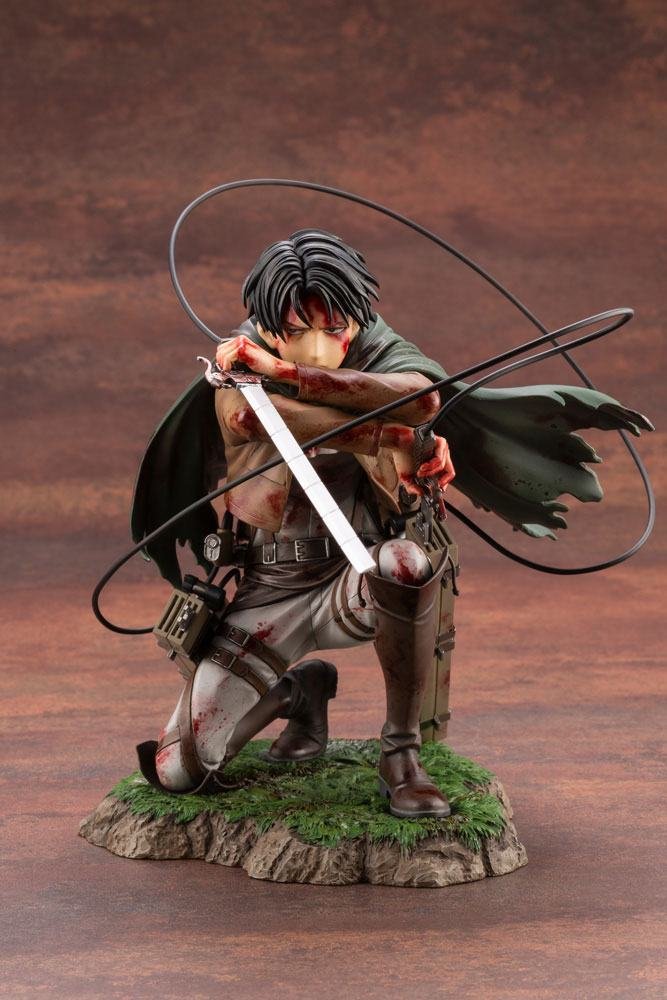 Attack on Titan statuette PVC ARTFXJ 1/7 Levi Fortitude Ver. 17 cm – Image 9