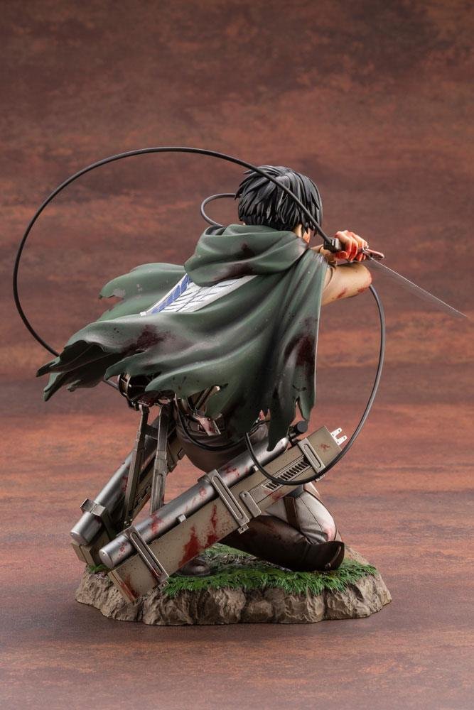 Attack on Titan statuette PVC ARTFXJ 1/7 Levi Fortitude Ver. 17 cm – Image 7