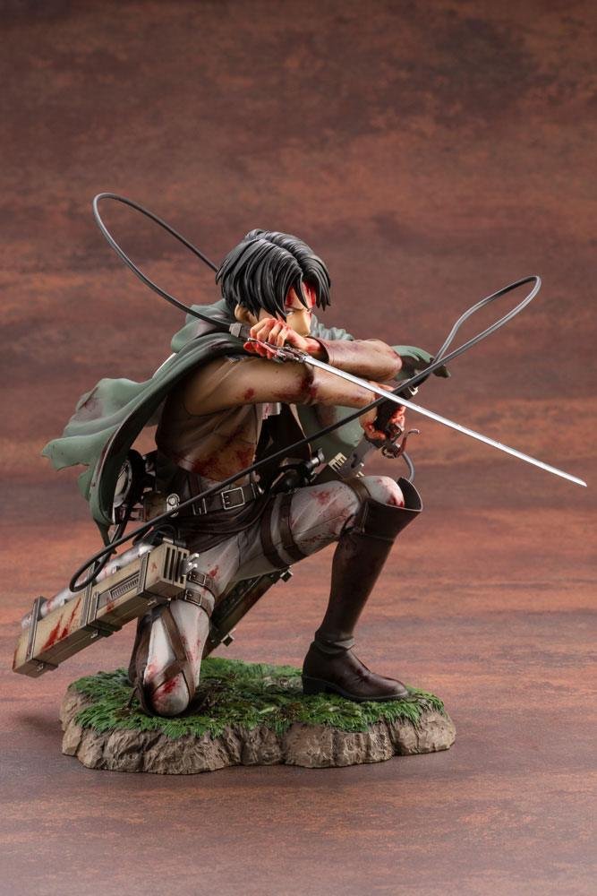 Attack on Titan statuette PVC ARTFXJ 1/7 Levi Fortitude Ver. 17 cm – Image 6