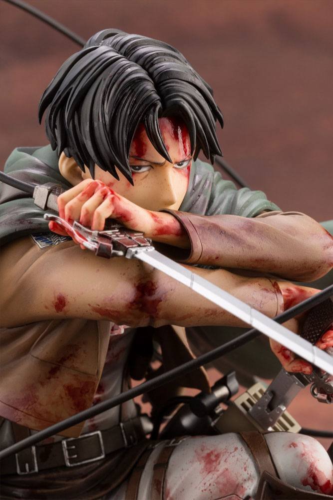 Attack on Titan statuette PVC ARTFXJ 1/7 Levi Fortitude Ver. 17 cm – Image 5