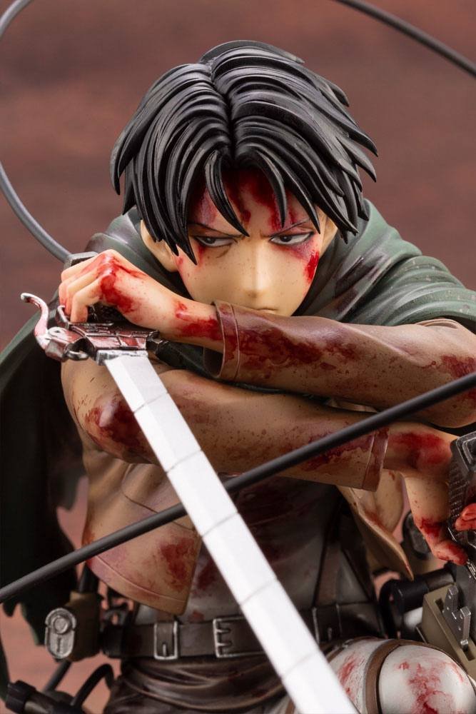 Attack on Titan statuette PVC ARTFXJ 1/7 Levi Fortitude Ver. 17 cm – Image 4