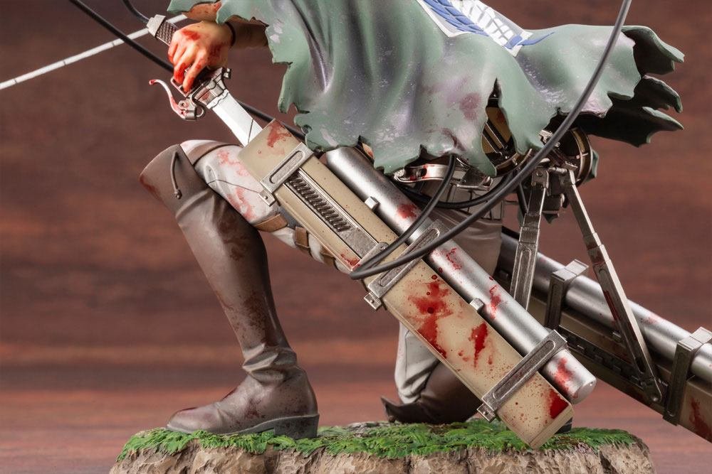 Attack on Titan statuette PVC ARTFXJ 1/7 Levi Fortitude Ver. 17 cm – Image 3