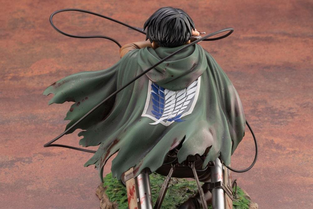 Attack on Titan statuette PVC ARTFXJ 1/7 Levi Fortitude Ver. 17 cm – Image 2