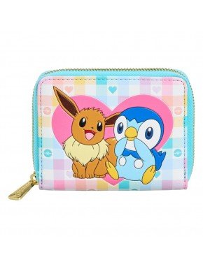 Pokemon - Loungefly Piplup And Eevee Friends Wallet