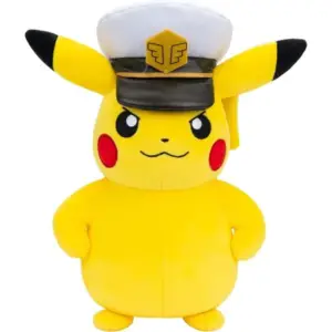 POKEMON - Capitaine Pikachu - Peluche 20cm
