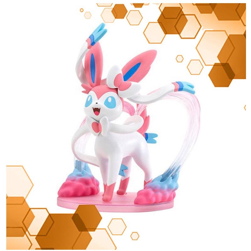 Pokemon Funism Prime Figure Sylveon Nymphali 20cm – Image 3