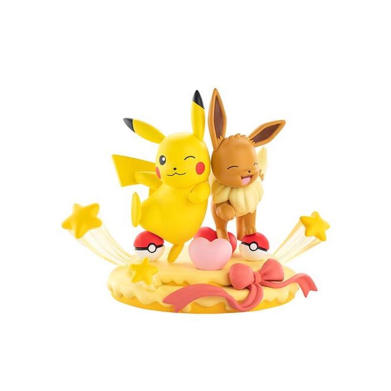 Pokemon Funism Prime Figure Evoli And Pikachu Party 20cm – Image 3