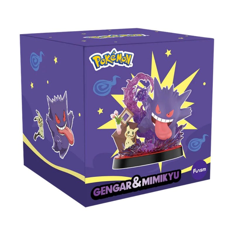 Pokemon Funism Prime Figure Ectoplasma et Mimikyu 20cm – Image 2