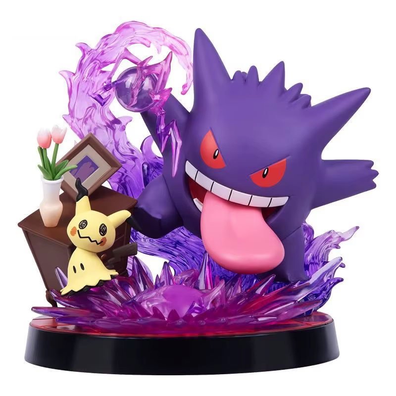 Pokemon Funism Prime Figure Ectoplasma et Mimikyu 20cm – Image 3