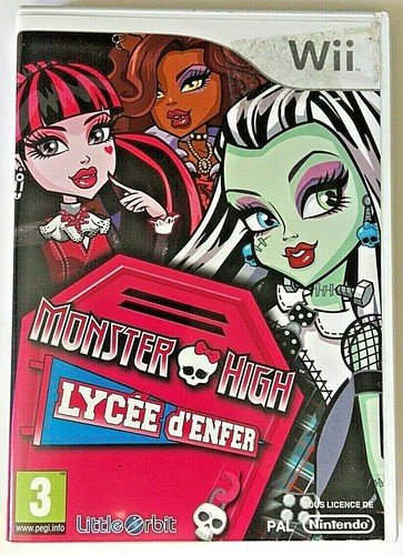 Monster High Inferno High School - Nintendo Wii -