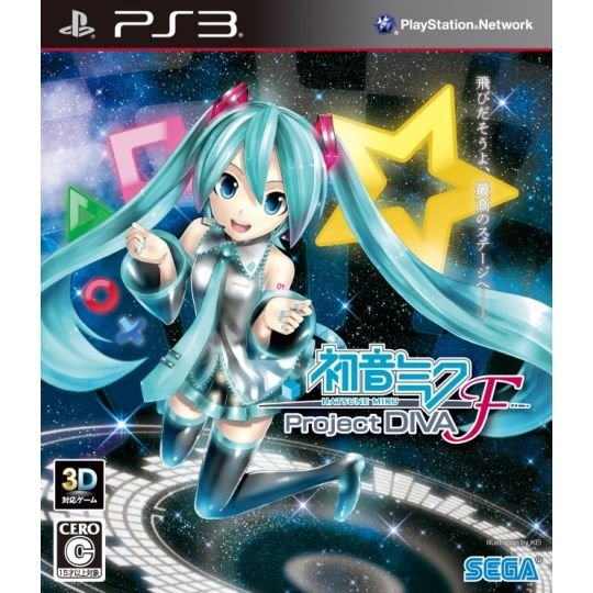 Sega Hatsune Miku -Project DIVA- F For Sony Playstation PS3