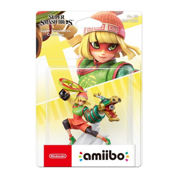 Nintendo Amiibo Min Min Super Smash Bros