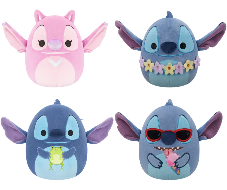 STITCH - PELUCHE LITTLE SQUISHMALLOWS 20 CM