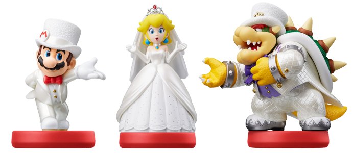 Nintendo Amiibo Super Mario - 3 Set