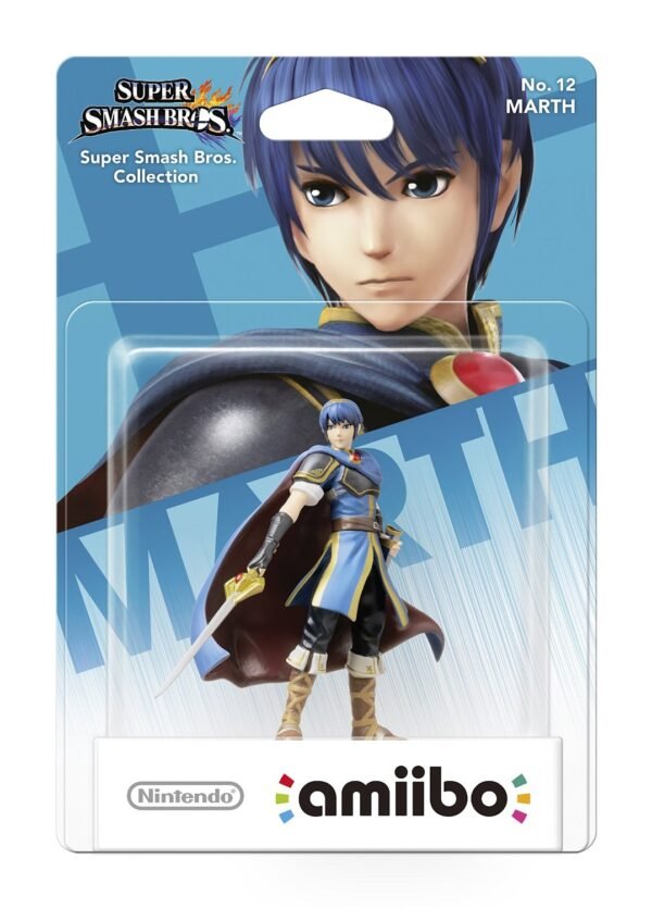 Nintendo Amiibo No.12 Marth Super Smash Bros. Collection
