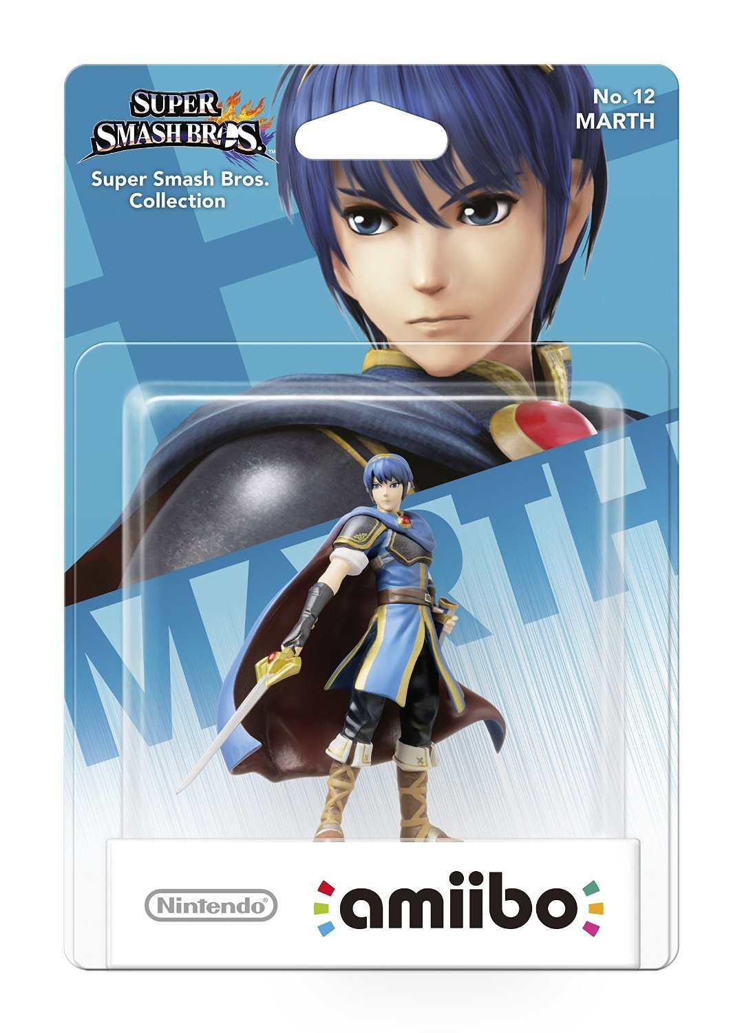 Nintendo Amiibo No.12 Marth Super Smash Bros. Collection