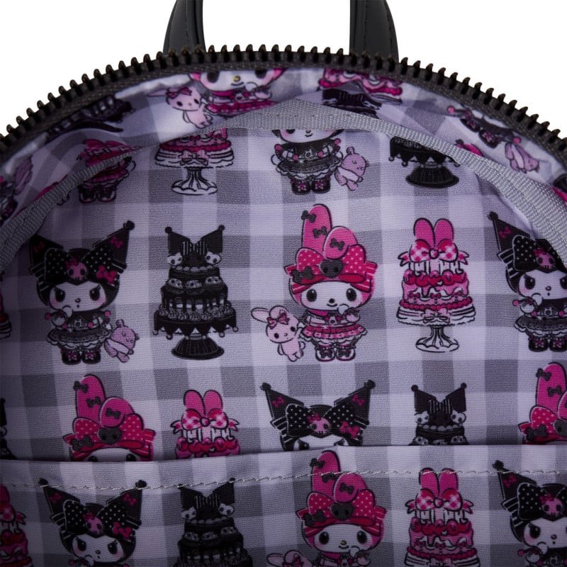 SANRIO - My Melody & Kuromi - Mini Sac à Dos LoungeFly – Image 5