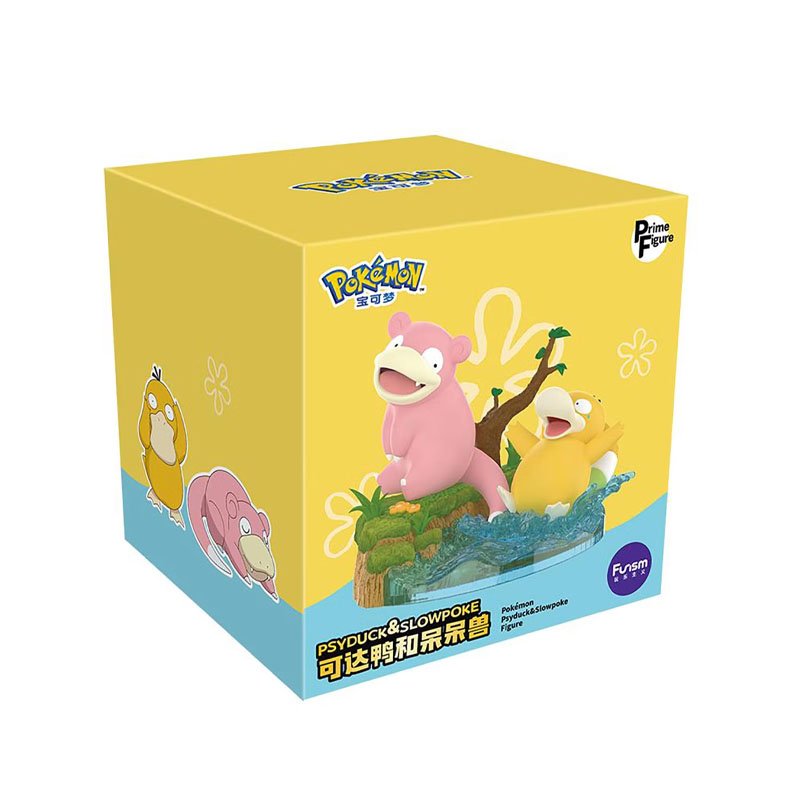 Pokemon Funism Prime Figure Psykokwak et Ramoloss 20cm – Image 2