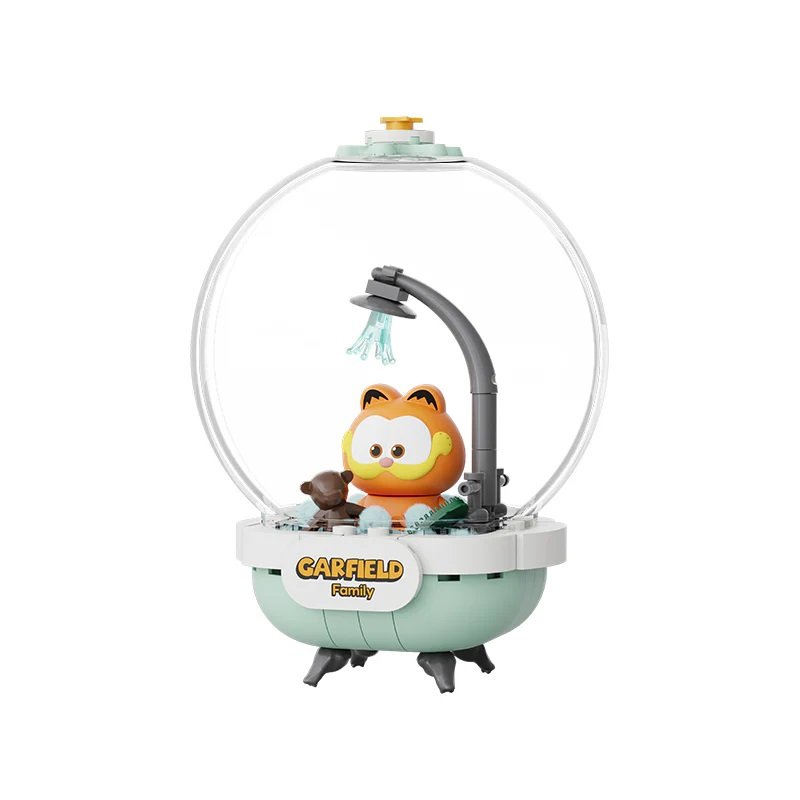 Garfield Crystal Ball Series Pantasy Garfield Cozy Bath 13cm – Image 2