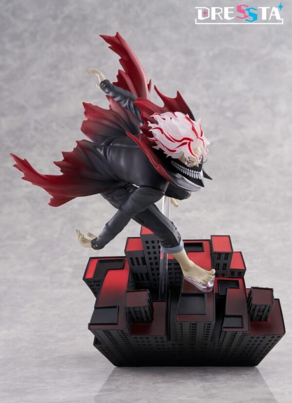 Taito Dandadan Dressta PVC Statue Okarun Transformed 24 Cm