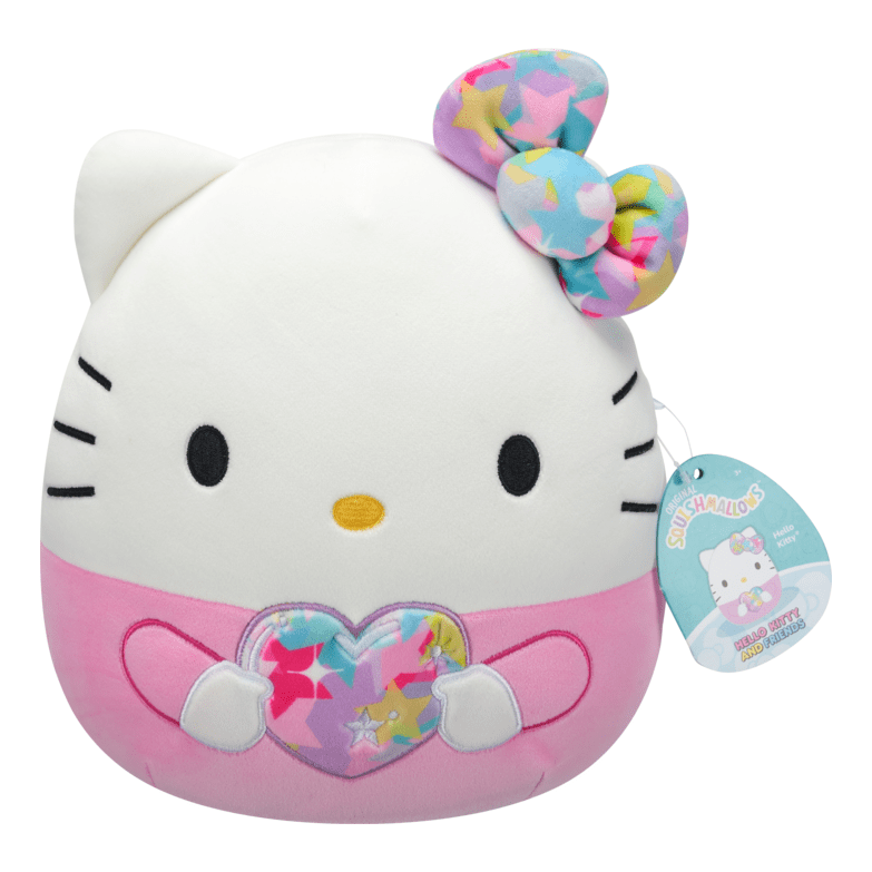 Squishmallows Hello Kitty 10-Inch Plush Soft Toy