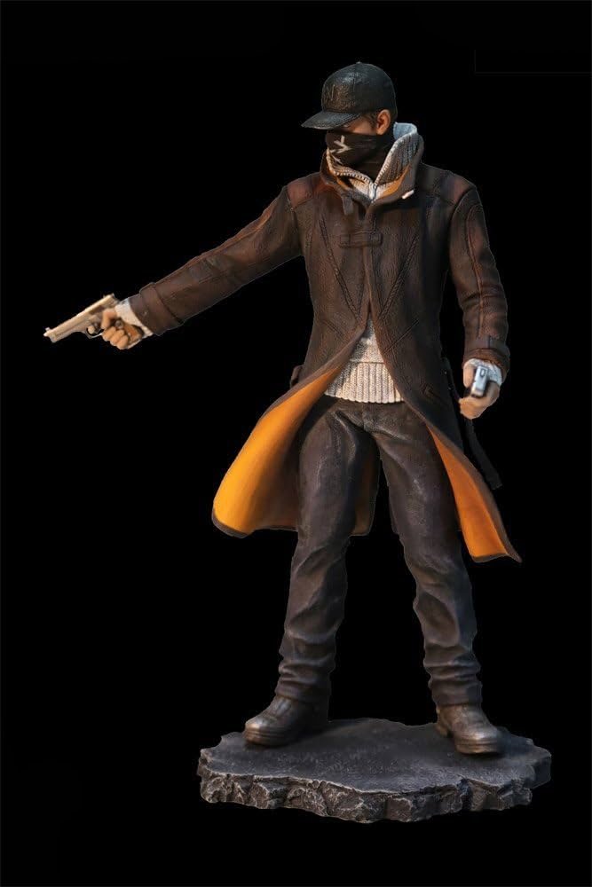 Figurine 'Watch Dogs' - Aiden Pearce + livre