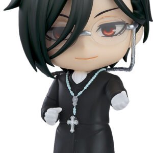 Black Butler: Boarding School Arc Nendoroid Action Figure Sebastian Michaelis: Sapphire Owl Ver. 10 Cm