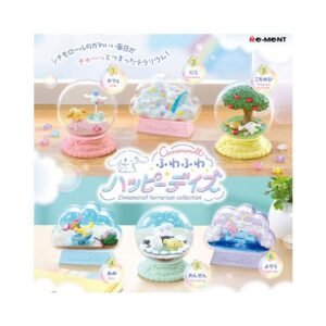 Re-Ment Cinnamoroll Terrarium Collection Fluffy Happy Days