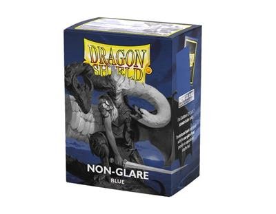 100 Dragon Shield Matte Non-Glare : Blue