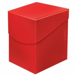 Ultra Pro 100+ Eclipse Deck Box - Apple Red