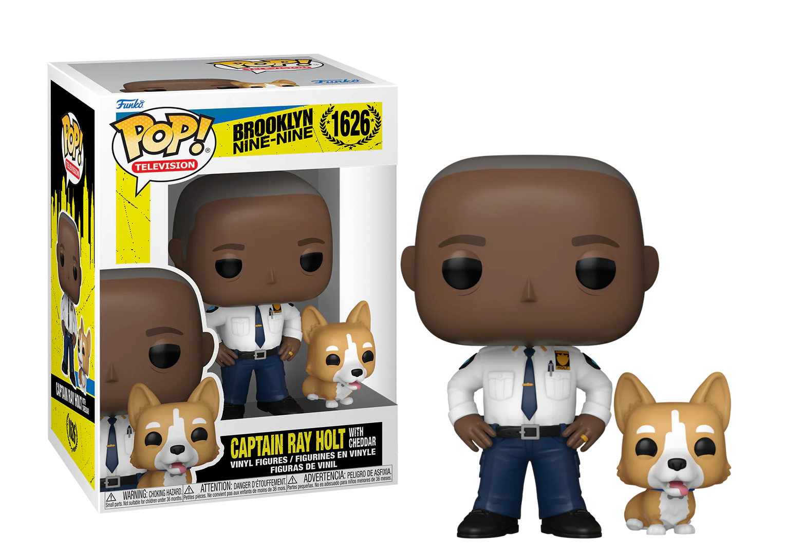 BROOKLYN NINE NINE - POP & Buddy N° 1626 - Capitaine Holt avec Cheddar