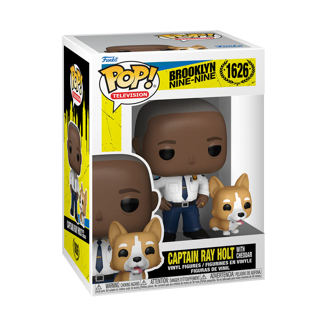 BROOKLYN NINE NINE - POP & Buddy N° 1626 - Capitaine Holt avec Cheddar – Image 2
