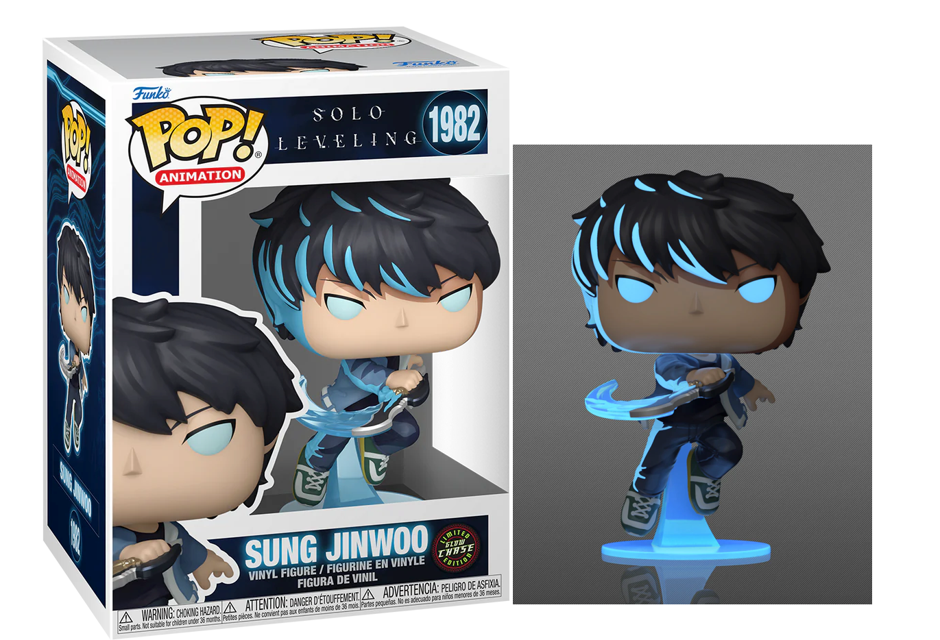 SOLO LEVELING - POP Animation N° 1982 - Sung Jinwoo avec Chase – Image 2