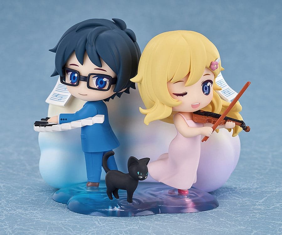 YOUR LIE IN APRIL - Kaori & Kosei - Mini Figurines Qset 9cm – Image 2