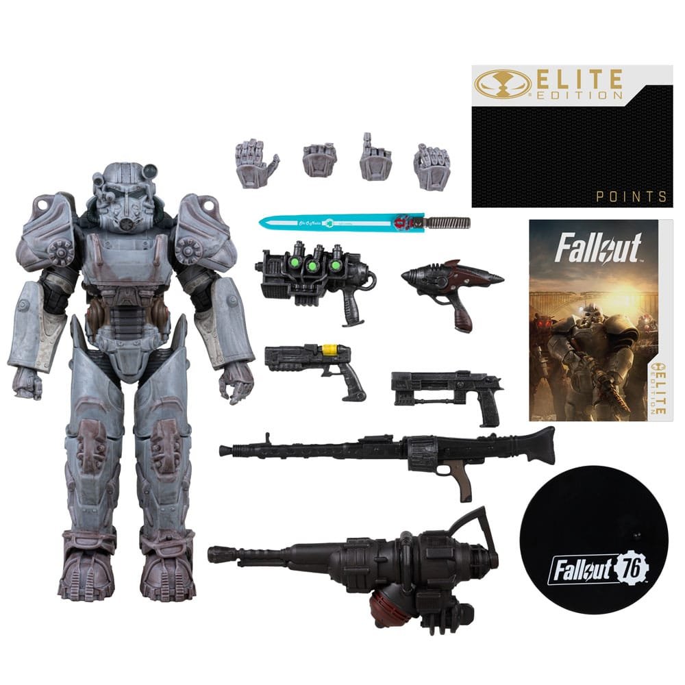 FALLOUT 76 - T-60 - Figurine McFarlane Elite Edition 18cm – Image 6