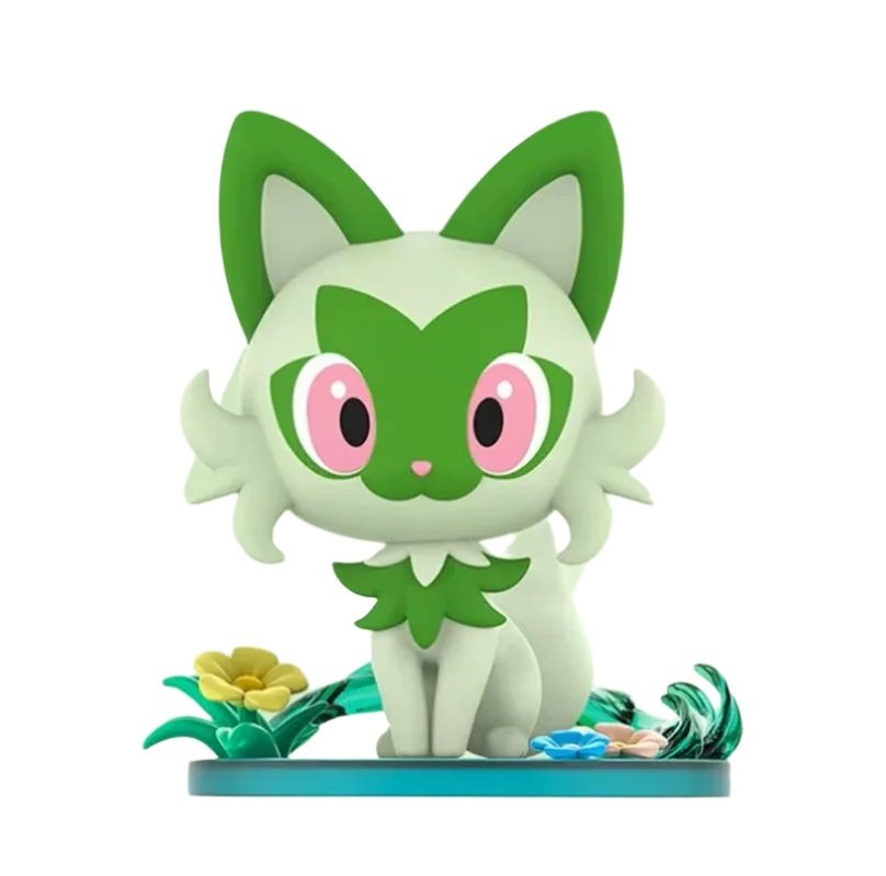 Pokemon Funism Prime Figure Poussacha Sprigatito 20cm – Image 2