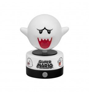 Paladone Super Mario Boo Motion Sensor Room Guard And Night Light