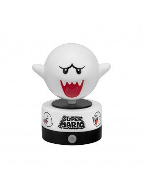 Paladone Super Mario Boo Motion Sensor Room Guard And Night Light