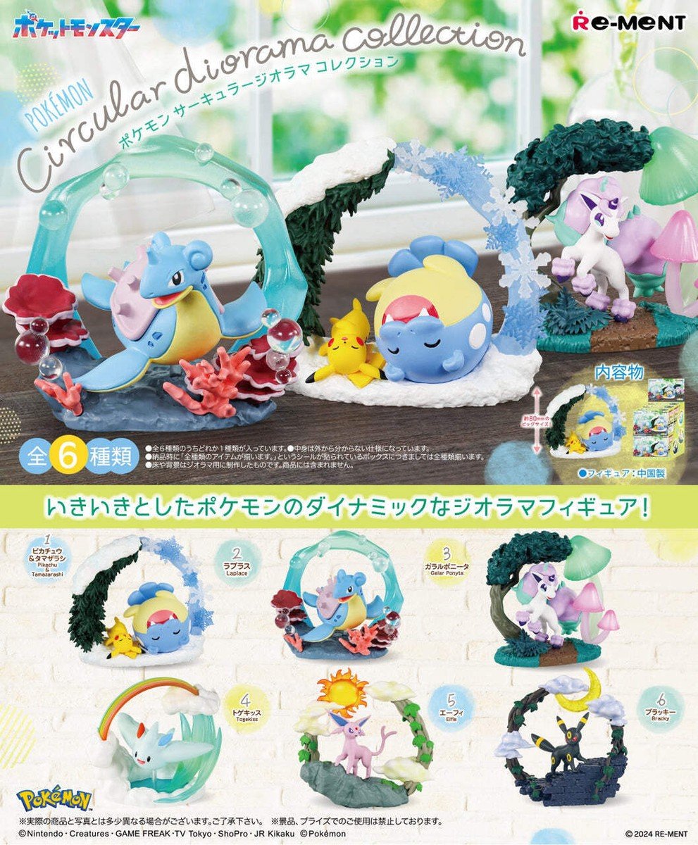 Pokémon - Figurines Pokémon Circular Diorama Collection