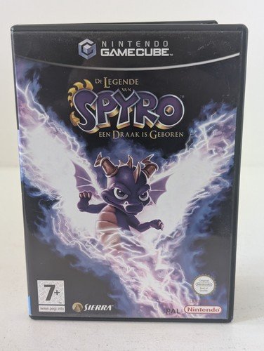 The Legend Of Spyro A New Beginning PAL Nintendo GameCube Sierra 2006 Dutch Case