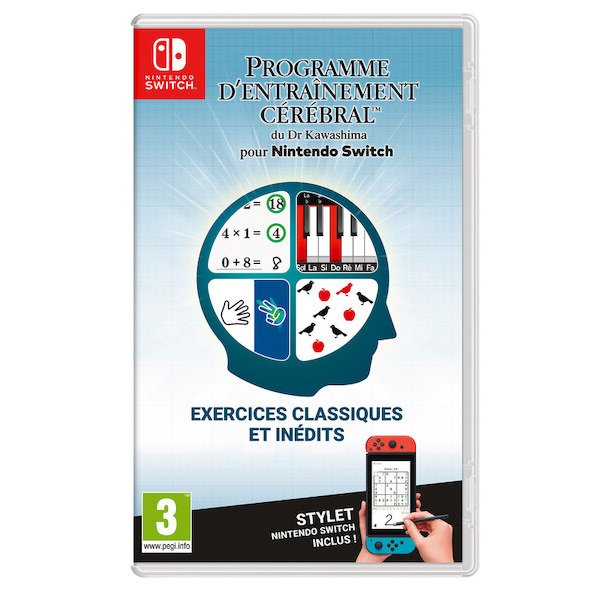 Nintendo Programme D'entrainement Cérébral Dr Kawashima